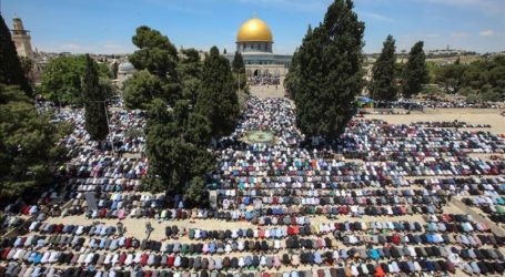 Sekitar 50.000 Jamaah Laksanakan Shalat Jumat di Al-Aqsa
