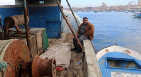 Sekitar 90% Perahu Nelayan di Gaza Tidak Layak Melaut