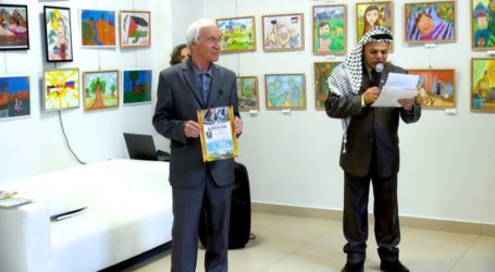 Pameran Lukisan Anak-Anak Internasional Tetang Palestina Dibuka di Rusia