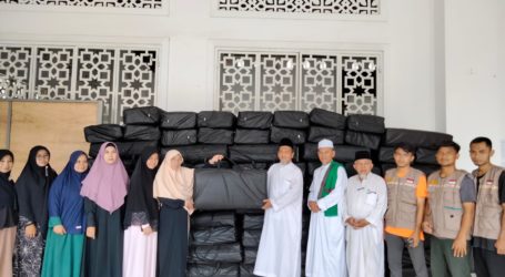 AWG Lampung Salurkan 102 Alas Tidur untuk I’tikaf di Beberapa Masjid