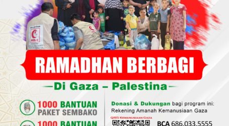 MER-C Berbagi Ramadhan di Gaza Palestina