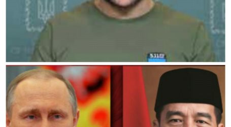 Jokowi Telepon Putin dan Zalensky 