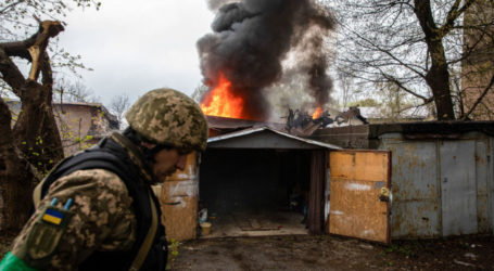 Rusia Serang Lebih dari 90 Target di Ukraina, 500 Tentara Ukraina Tewas