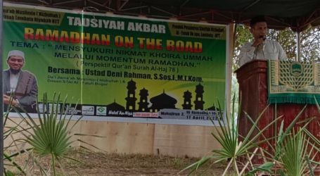 Ponpes Al-Fatah Lembata NTT Gelar ‘Ramadhan on the Road’