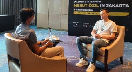 Mesut Ozil di Jakarta