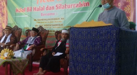 Imaamul Muslimin Hadiri Halal Bihalal dan Silaturahmi di Lombok Barat