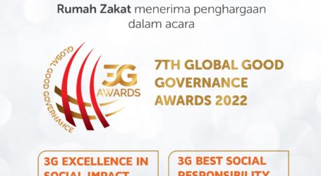 Rumah Zakat Terima Global Good Governance Awards  2022