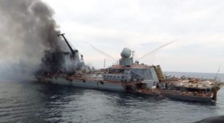 Kapal Perang Rusia Ditenggelamkan,  AS Berikan Informasi Lokasi ke Ukraina