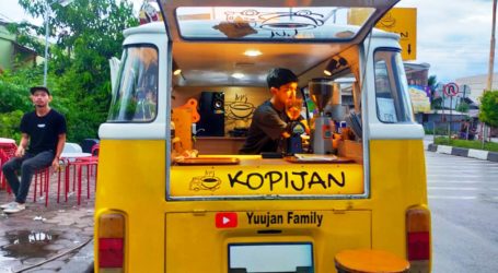 Kopijan, Kedai Kopi Keliling Milik Pengusaha Muda di Pidie Aceh