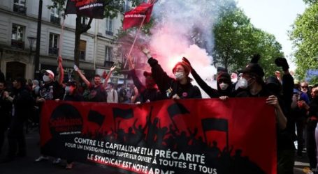 Aksi May Day di Prancis, Buruh Tuntut Keadilan Sosial dan Kenaikan Gaji