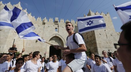 Hampir 100 Warga Palestina Ditahan Jelang ‘Pawai Bendera’ Provokatif Israel