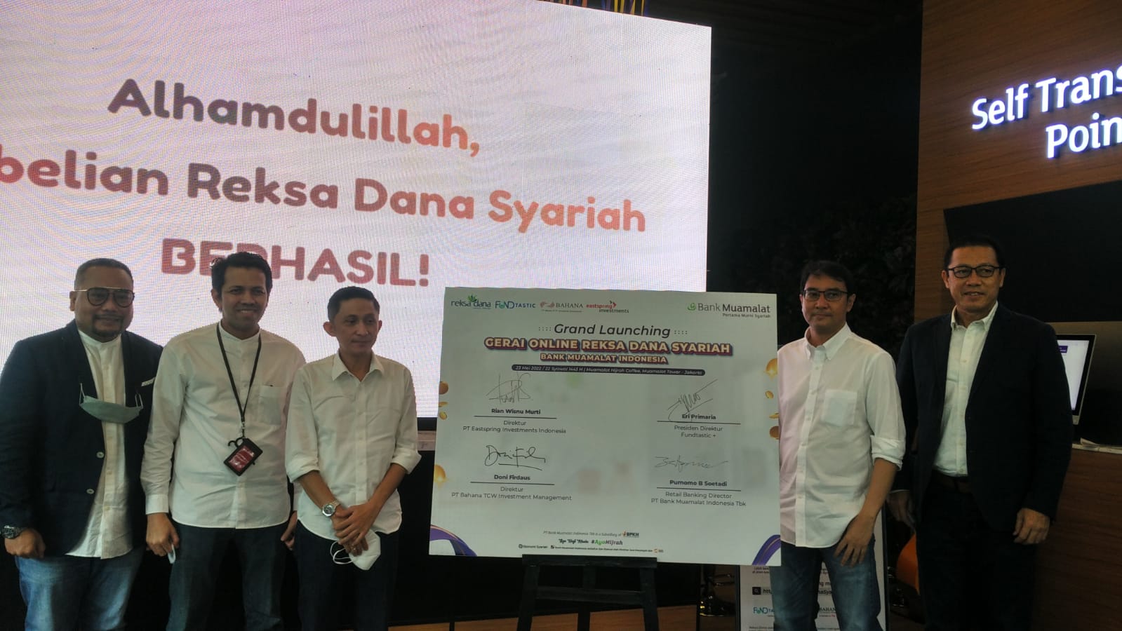 Bank Muamalat Luncurkan Gerai Reksa Dana Syariah Berbasis Online