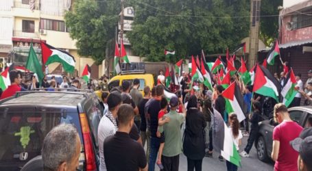 Aksi Solidaritas Palestina Bergerak di Lebanon