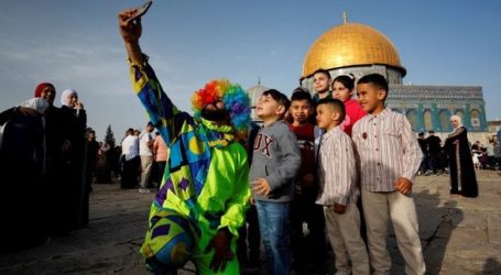 Merayakan Idul Fitri, di Indonesia dan Palestina