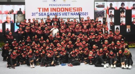 Pelepasan Kontingen Indonesia ke SEA Games 31 Vietnam 2022