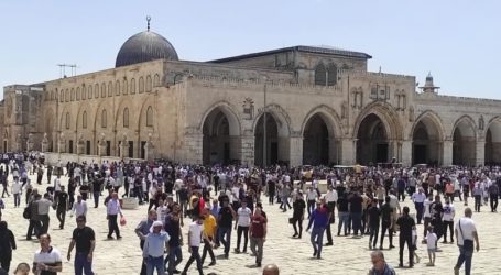 30 Ribu Jamaah Laksanakan Shalat Jumat di Masjidil Aqsa