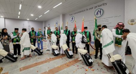 Jamaah Haji Indonesia Gelombang II Tiba di Arab Saudi