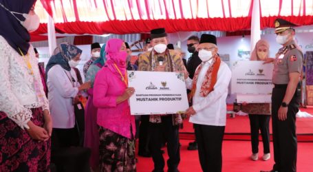 Wapres Apresiasi Perajin Kampung Batik Cibuluh Binaan BAZNAS