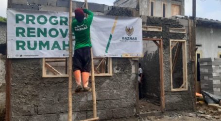 BAZNAS Bantu Renovasi Rumah Tidak Layak Huni di Jabodetabek