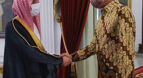 Jokowi Terima Kunjungan Menlu Arab Saudi