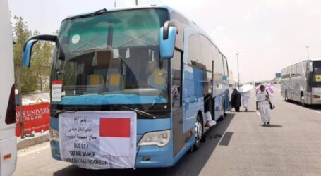 10 Bus Disiapkan untuk Safari Wukuf Jamaah Haji Indonesia