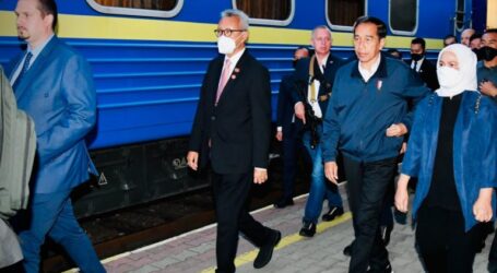 Presiden Jokowi Menuju Kyiv Gunakan Kereta Malam