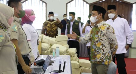 389 Jamaah Haji Kloter Pertama Embarkasi Jakarta Masuk Asrama Haji