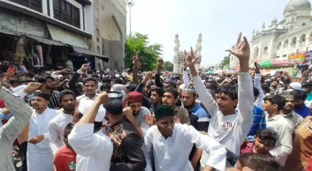Jumat, Umat Islam di Sejumlah Kota di India Protes