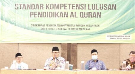 Kemenag Susun Standar Kompetensi Lulusan Pendidikan Al-Quran 