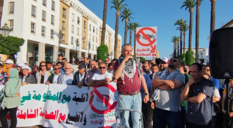 Aktivis HAM Maroko Protes Kunjungan Panglima Militer Israel