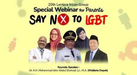 Lentera Insan Grup Gelar Webinar ‘Say No To LGBT’
