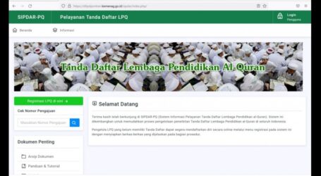 Urus Tanda Daftar Pendidikan Al-Quran Bisa Secara Online