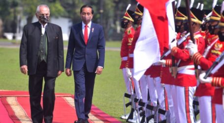 Presiden Jokowi Sambut Presiden Timor Leste José Ramos-Horta di Istana Bogor