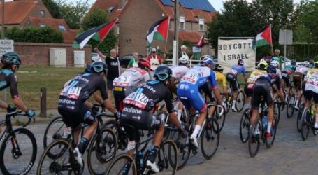 Protes di Belgia dan Luksemburg Menentang Keikutsertaan Israel dalam Balap Sepeda