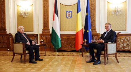 Bertemu Presiden Rumania, Abbas Tekankan Pentingnya Memperkuat Kerja Sama