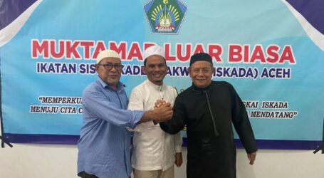 Azwir Nazar Pimpin Ikatan Siswa Kader Dakwah Aceh