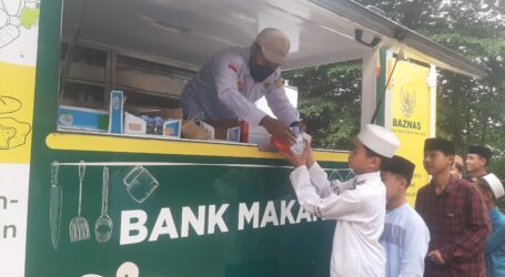 BAZNAS Distribusikan Makanan Siap Saji di Pesantren Darul Amal Bogor