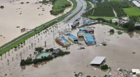 Sebanyak 13 Orang Tewas, Ribuan Mengungsi Akibat Banjir di Korsel