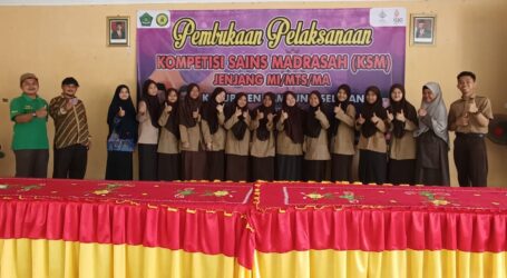 Kompetisi Sains Madrasah, Ponpes Al-Fatah Lampung Kirim 22 Delegasi