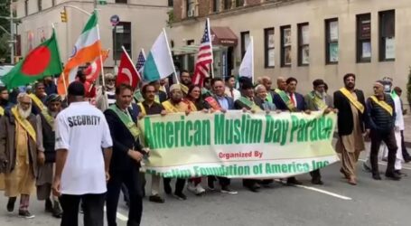 Parade Hari Persatuan Muslim Amerika ke-38 di New York