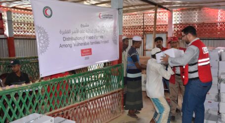 BSM Qatar Bagikan 78.000 Paket Sembako Untuk Warga Myanmar di Bangladesh