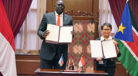 Indonesia, Sudan Selatan Resmi Jalin Hubungan Diplomatik
