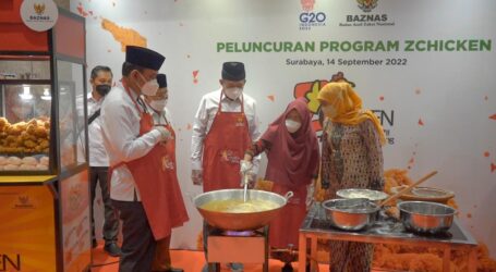 BAZNAS Luncurkan Program Usaha ZChicken di Jawa Timur