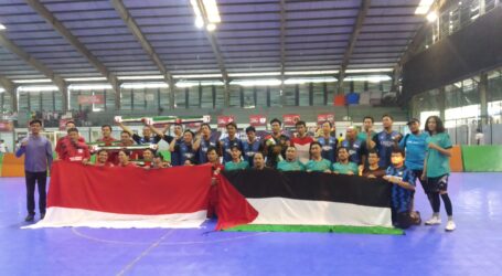 Tolak Kedatangan Timnas Israel, AWG-MER-C Gelar Futsal Fun Match