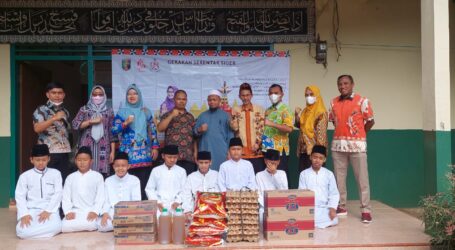 Gerakan SIGER Salurkan Bantuan untuk Santri Al-Fatah Lampung