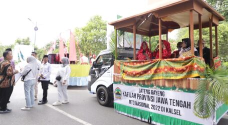 Pawai Ta’aruf MTQ Nasional XXIX Kalsel, Parade Kerukunan di Tengah Keberagaman
