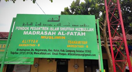 MA Al-Fatah Lampung Terakreditasi A oleh BAN-SM Tahun 2022