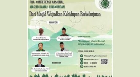 LPLH SDA MUI Akan Gelar Konferensi Nasional Masjid Ramah Lingkungan