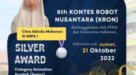 Siswi Robotik MAN 1 Kota Semarang Raih Medali Perak Tingkat Asia