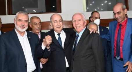 Faksi-Faksi Palestina Tandatangani “Deklarasi Aljazair” untuk Persatuan Nasional